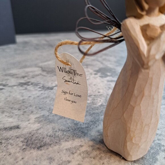 Willow Tree Ornament Sign Of Love 2003 Demdaco 2003 Susan Lordi 4 Inches Tall - Picture 3 of 6